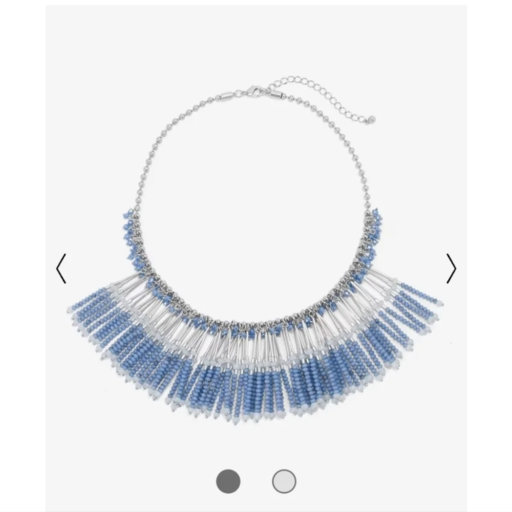 WHBM tribal beaded necklace/choker NWT Boho Festival Coachella‎